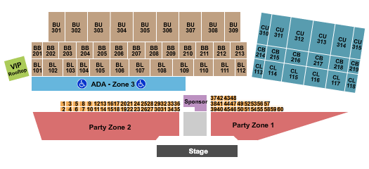 Cheyenne Frontier Days Arena Frontier Days Concerts Seating Chart